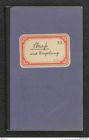 Seite 1, Tagebuch "Straß und Umgebung" (NHMW-PRAE-BBB-53)
